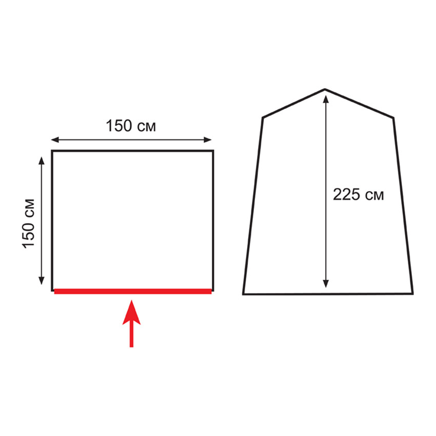 Totem палатка-душ/туалет Privat v2