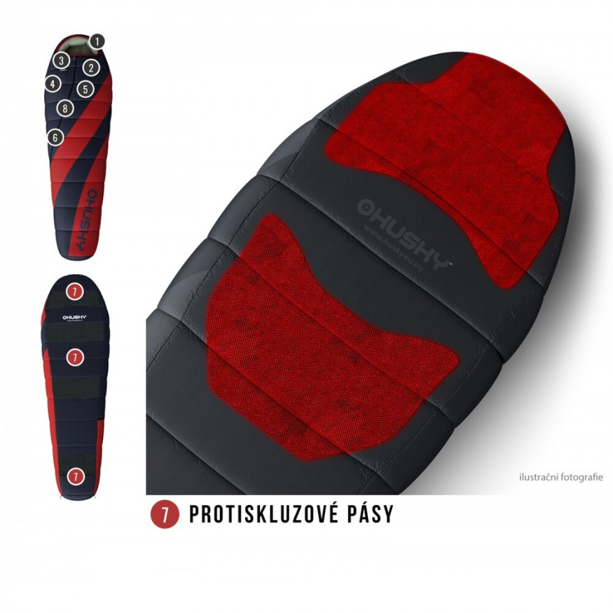 Спальный мешок EMOTION -22С, 210х85, правый