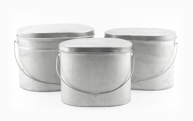 Набор из 3-х котелков 6,5;10;12 л &amp;quot;Матрешка&amp;quot; (титан) Роза Ветров