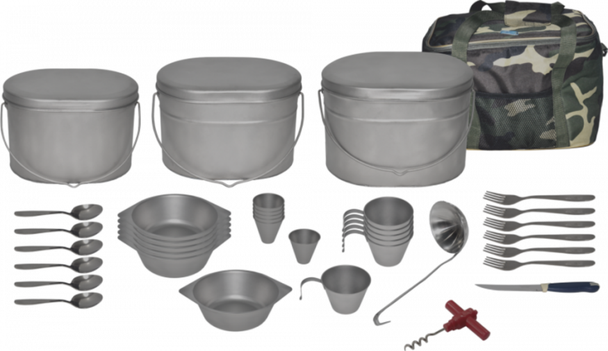 Набор &amp;quot;Квадрат&amp;quot; (титан) Роза Ветров